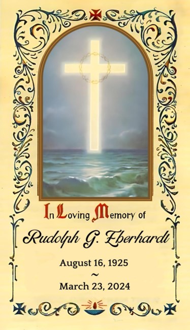 Obituary of Rudolph G. Eberhardt