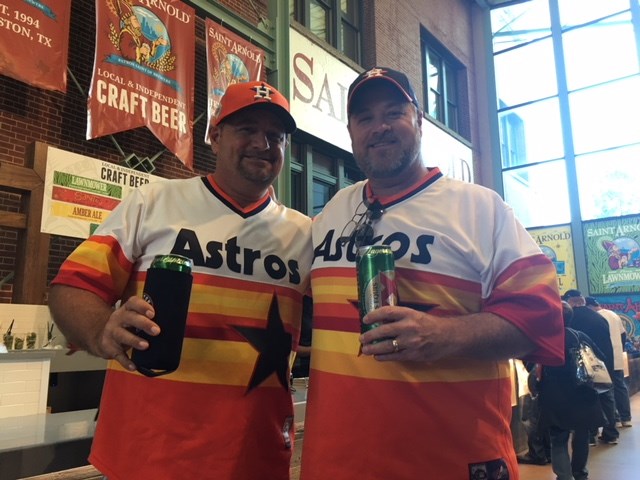 Victory Tailgate Houston Astros Tequila Sunrise Cornhole Game