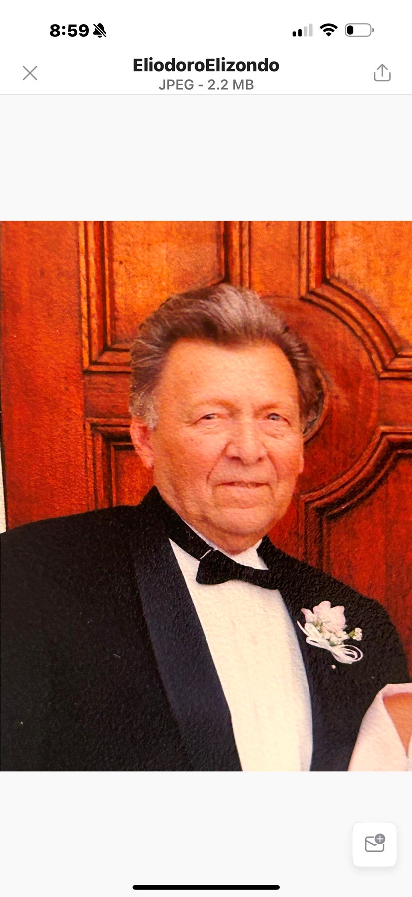 Obituary of Eliodoro Elizondo