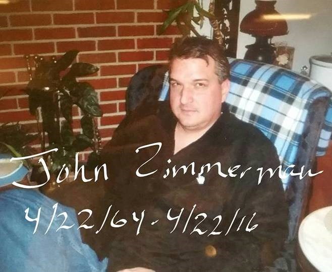 Obituary of John Bowman Zimmerman