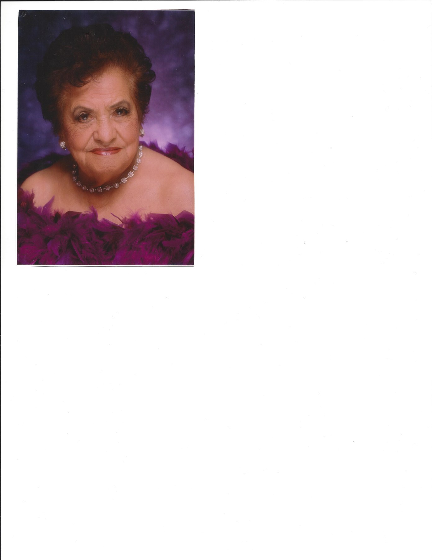 Obituary of Rita Espinoza de Parra