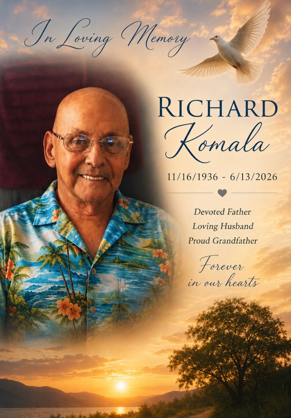 Obituary of Richard Eugene Komala Sr.