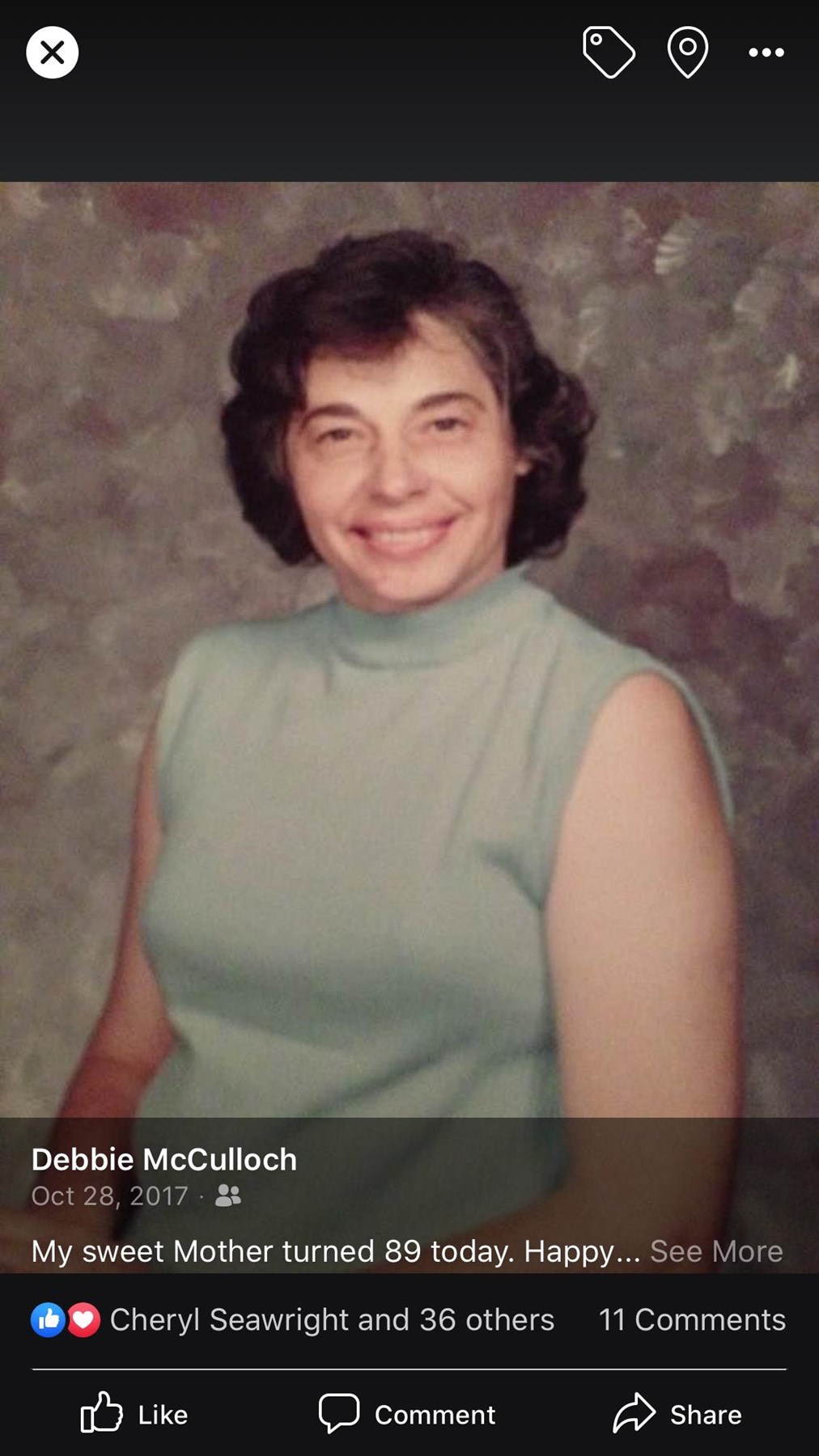 Obituary of Sue Francis Million