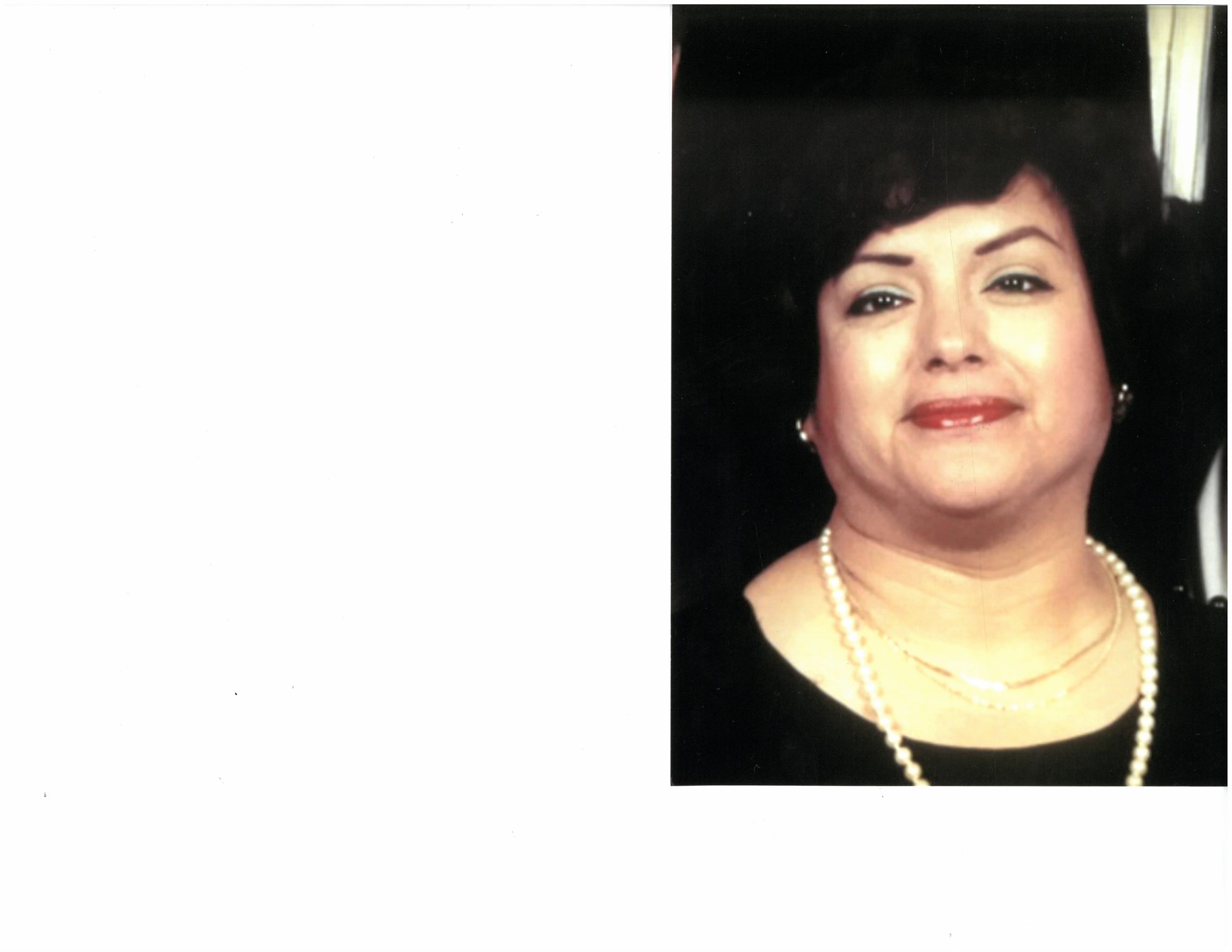 Avis de décès de Rosario G Reyes