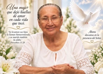 Obituario de Paula Rodríguez González