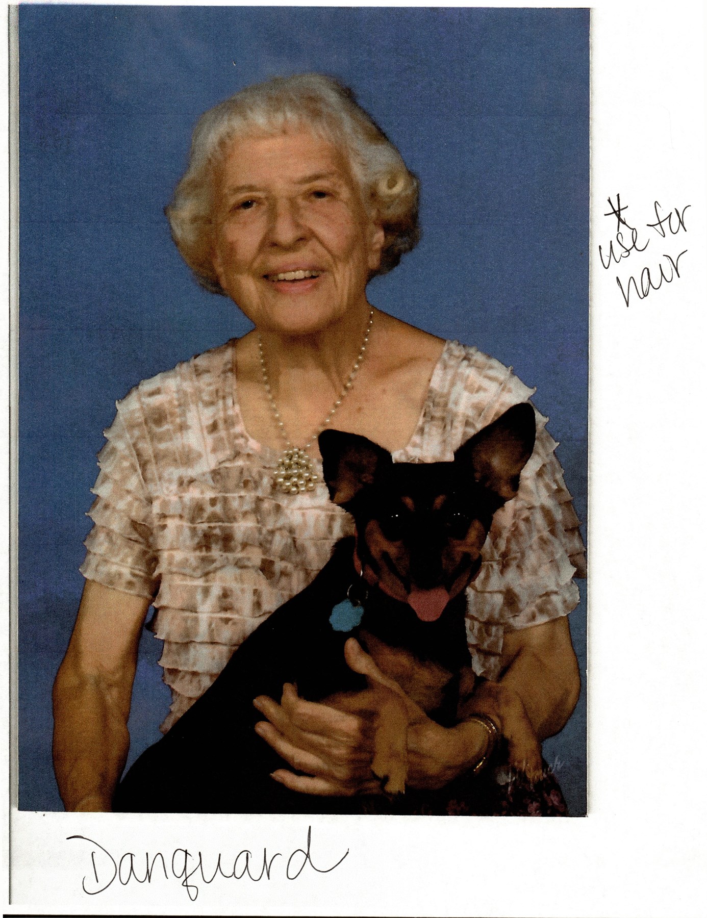 Obituary of Mary Joe Danquard