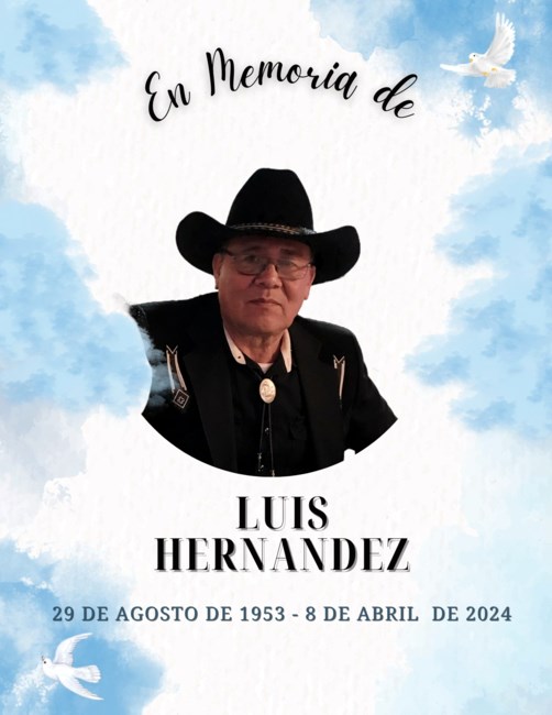 Avis de décès de Luis Hernandez