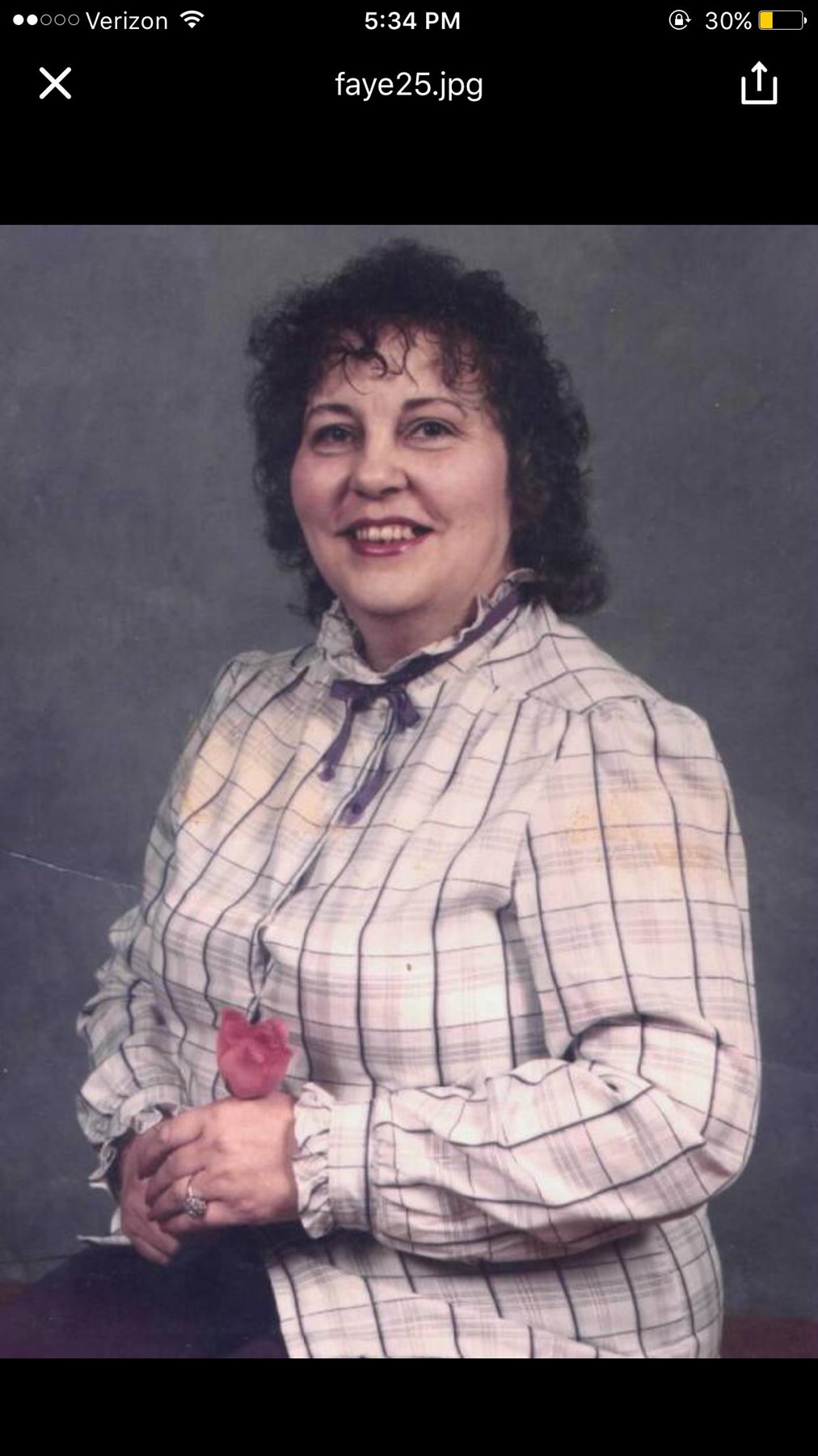 Obituary of Martha Faye Hughes