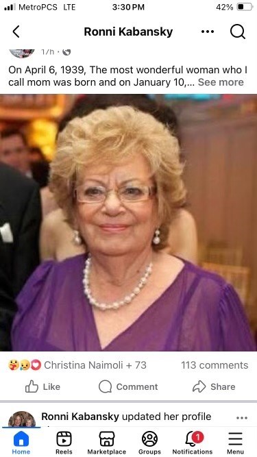 Obituary of Jane Kabansky