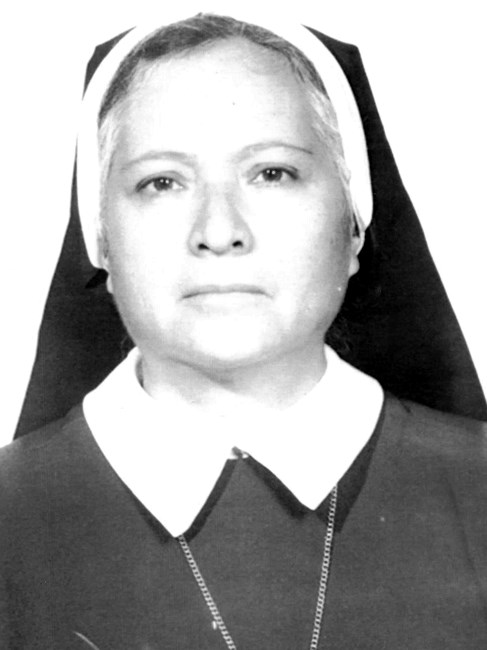 Avis de décès de Sister Maria Carmen Tovar
