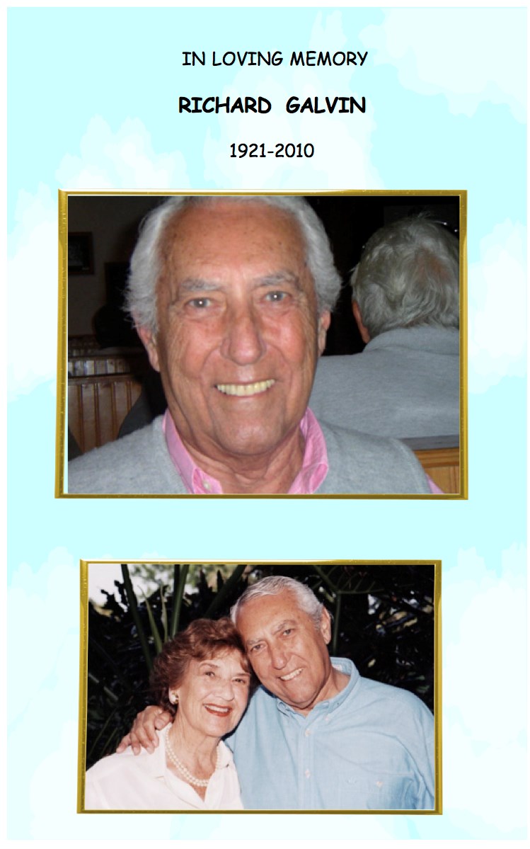 Obituary of Richard Galvin