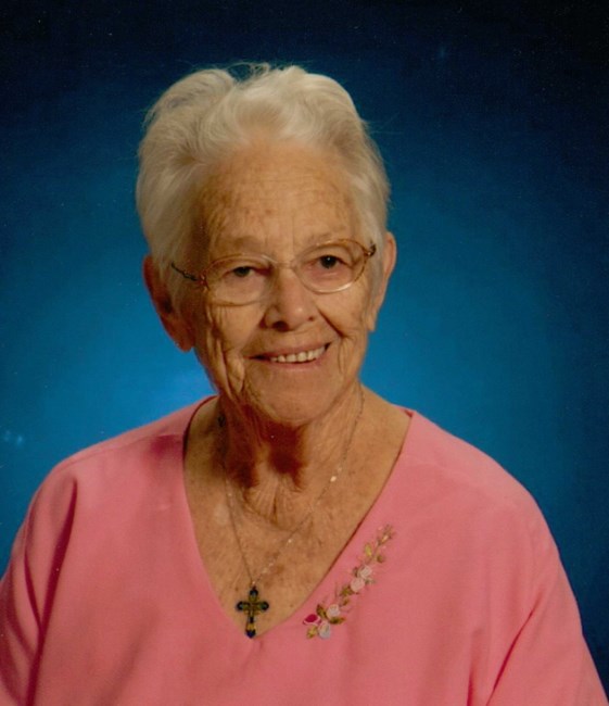 Obituary of Gertrude M Cross