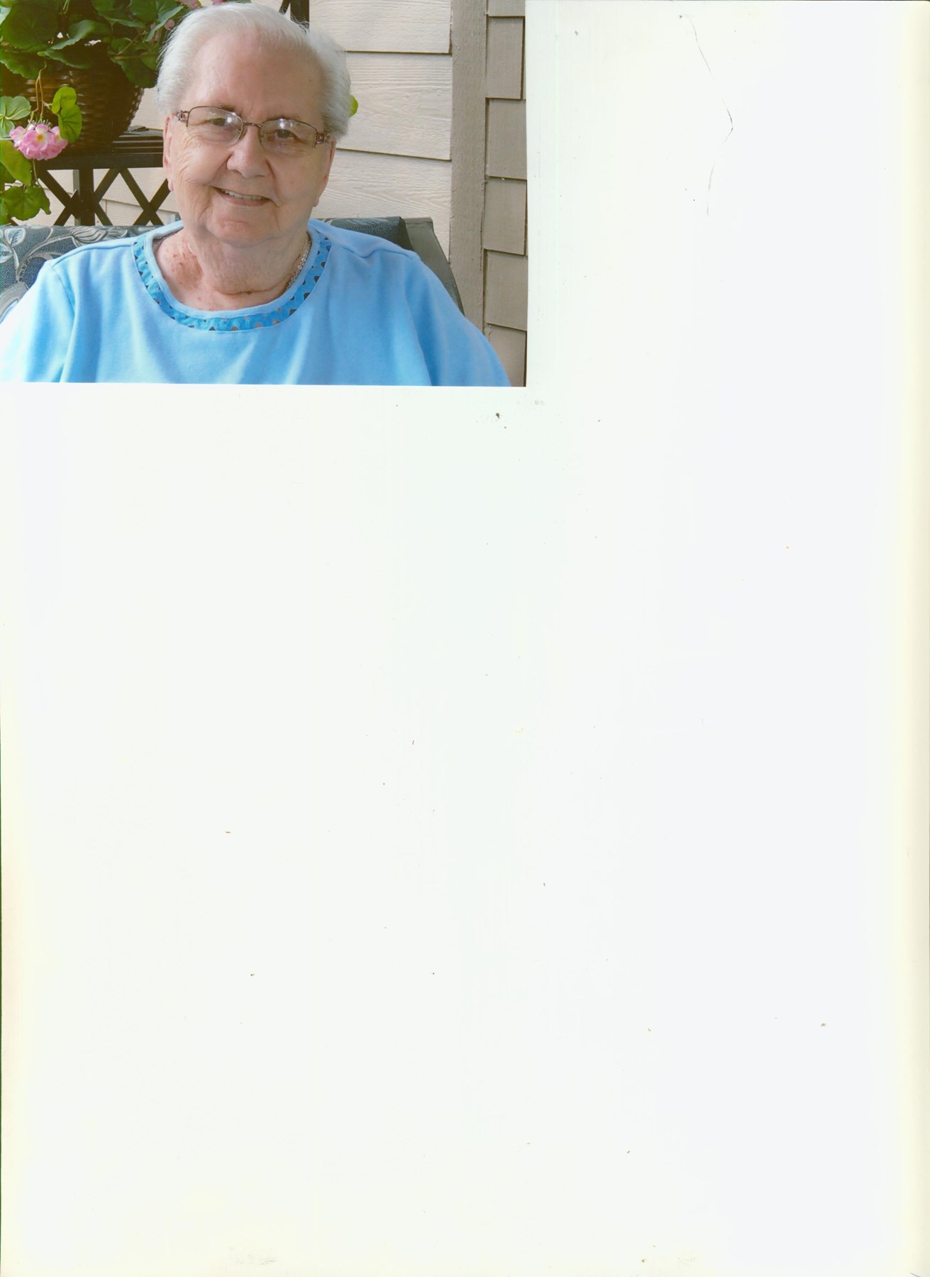 Obituary of Irene Ogg-Wiens