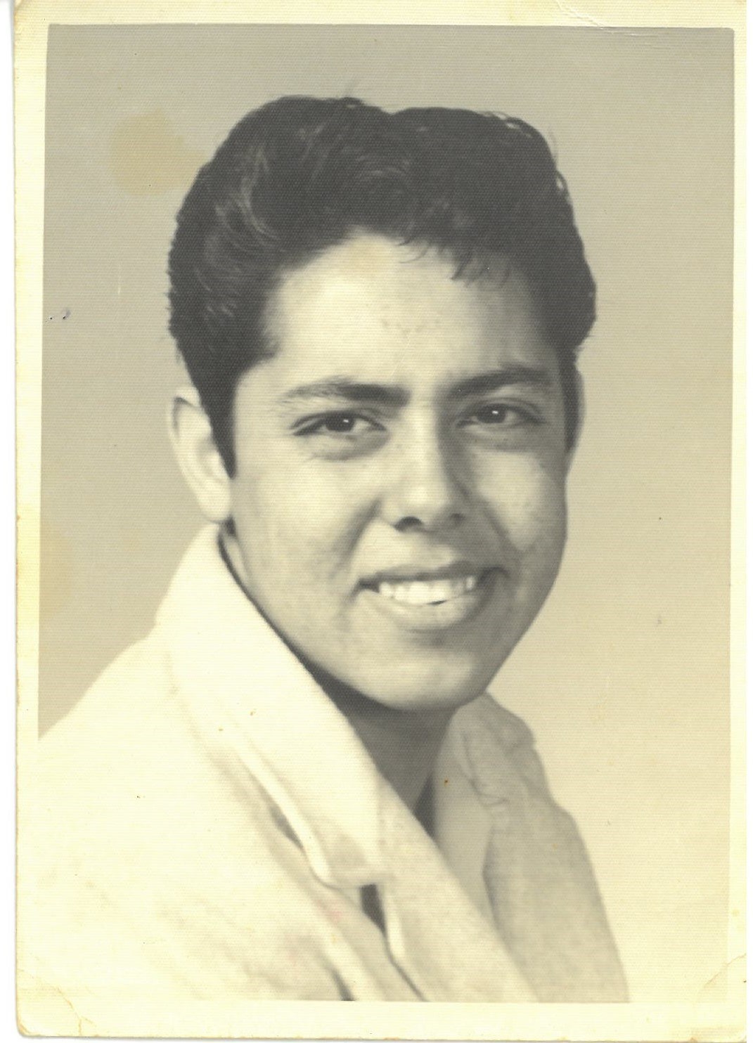 Portrait of Victoriano Velez Esparza