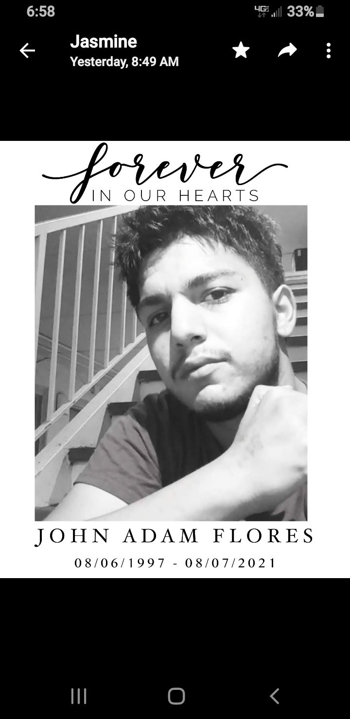 Obituary of John Adam Flores