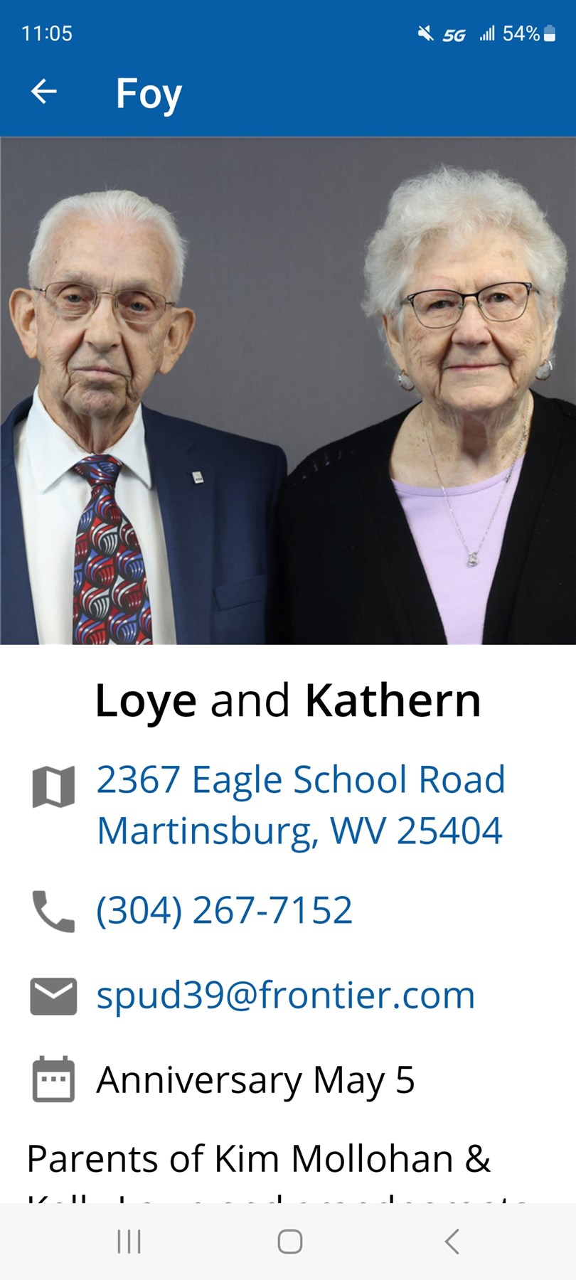 Obituary of Kathern Ann Foy