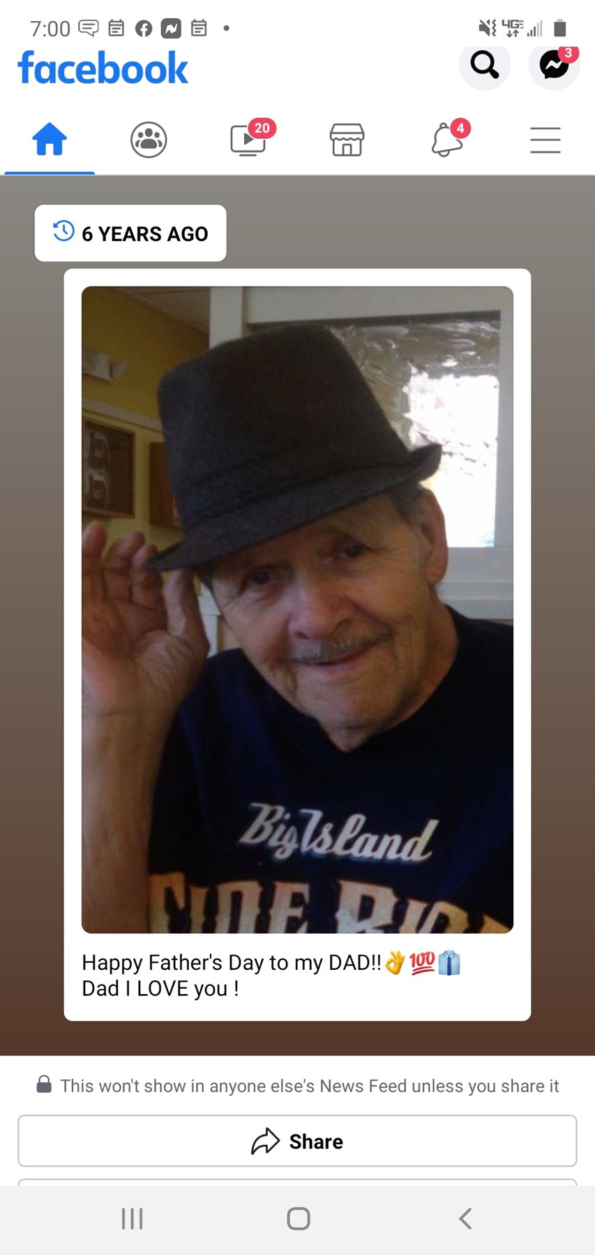 Avis de décès de Rogan "Bob" Rollins