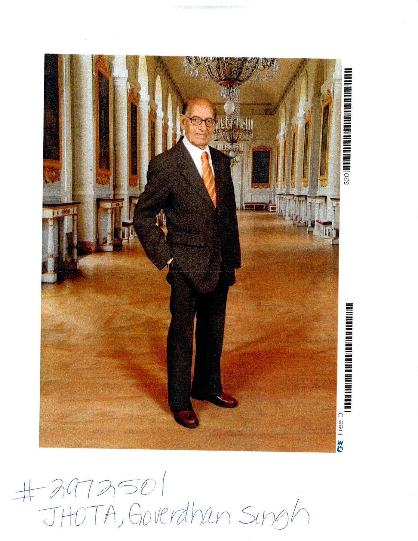 Obituary of Goverdhan Singh Jhota