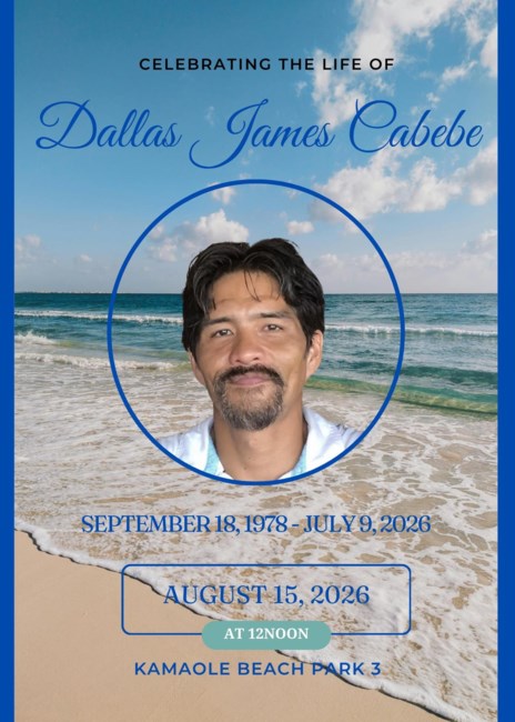 Obituary of Dallas Cabebe