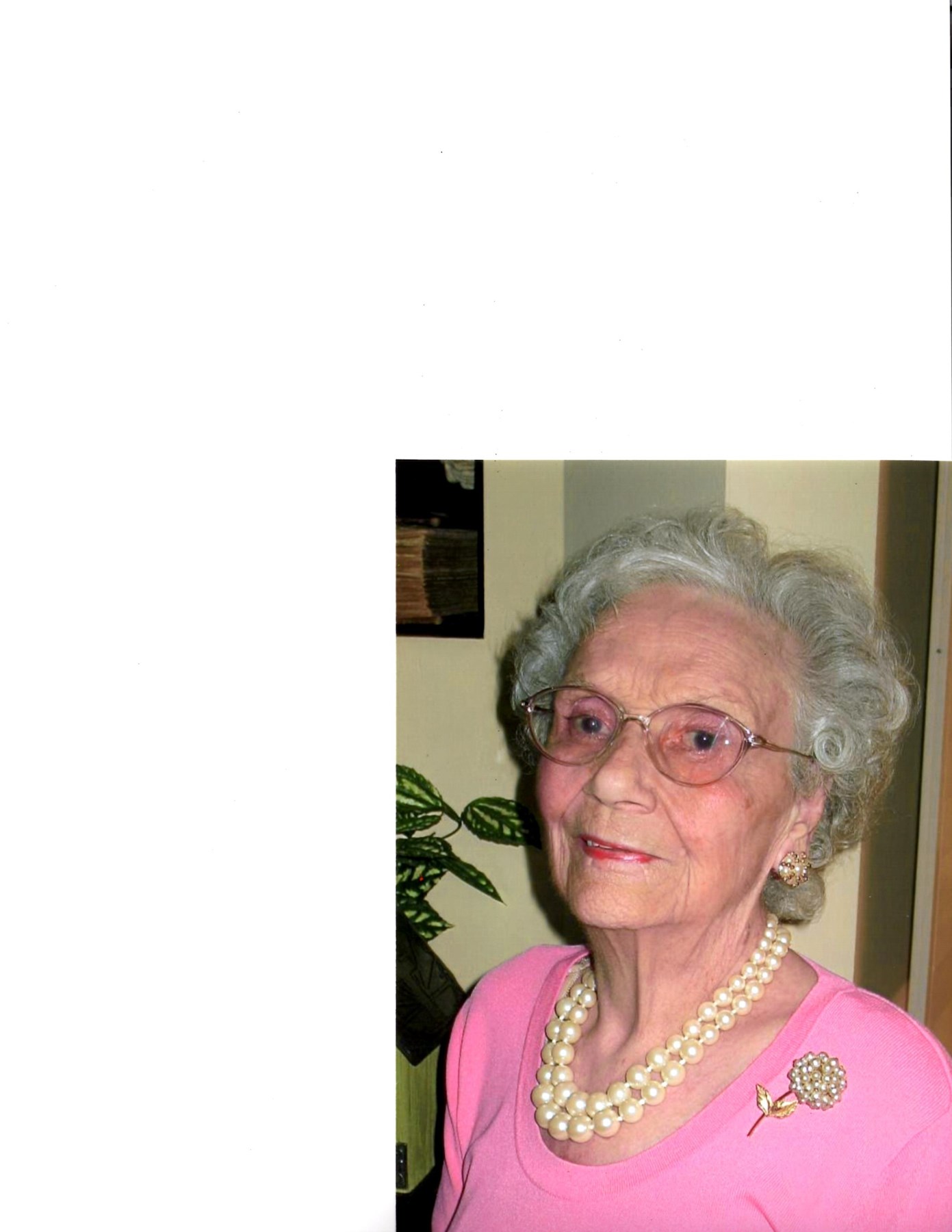 Avis de décès de Mildred White Thomas