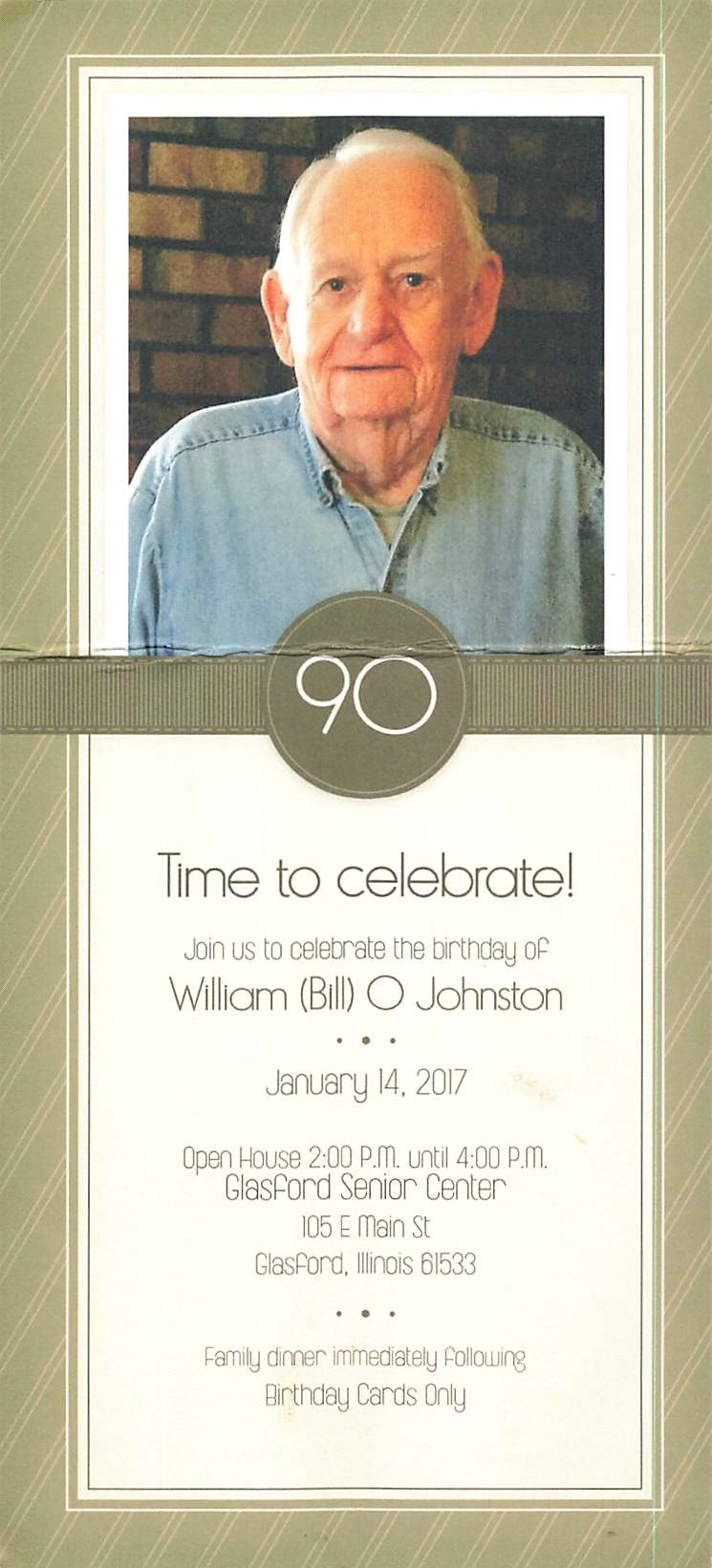 Obituary of William O. Johnston