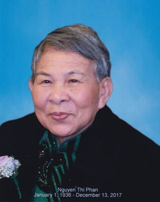 Obituario de Phan Thi Nguyen