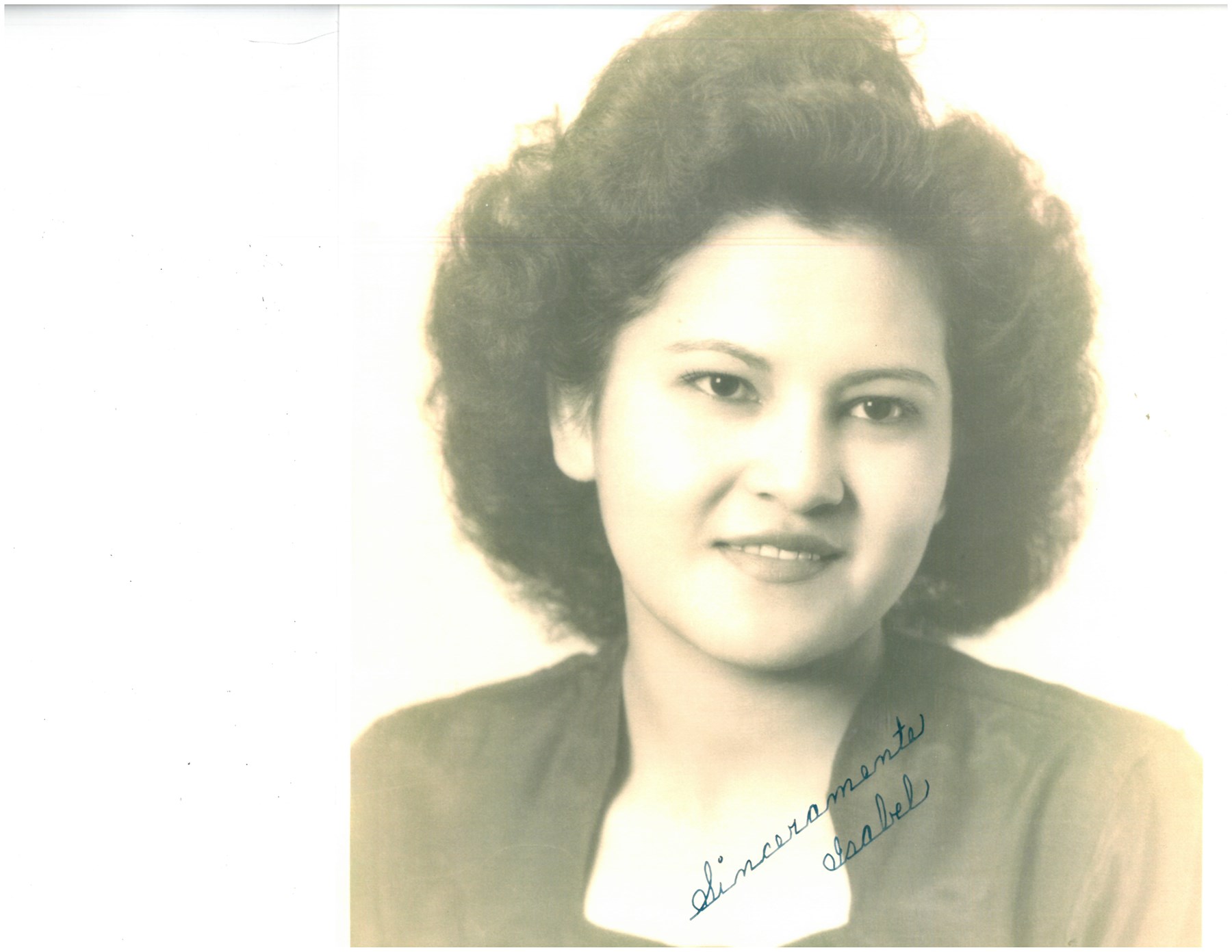Obituary of Isabel Carrillo Ruiz