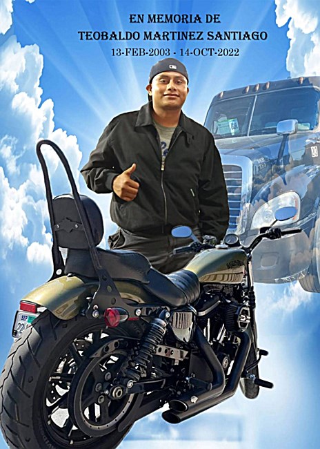 Obituario de Teobaldo Martinez Santiago