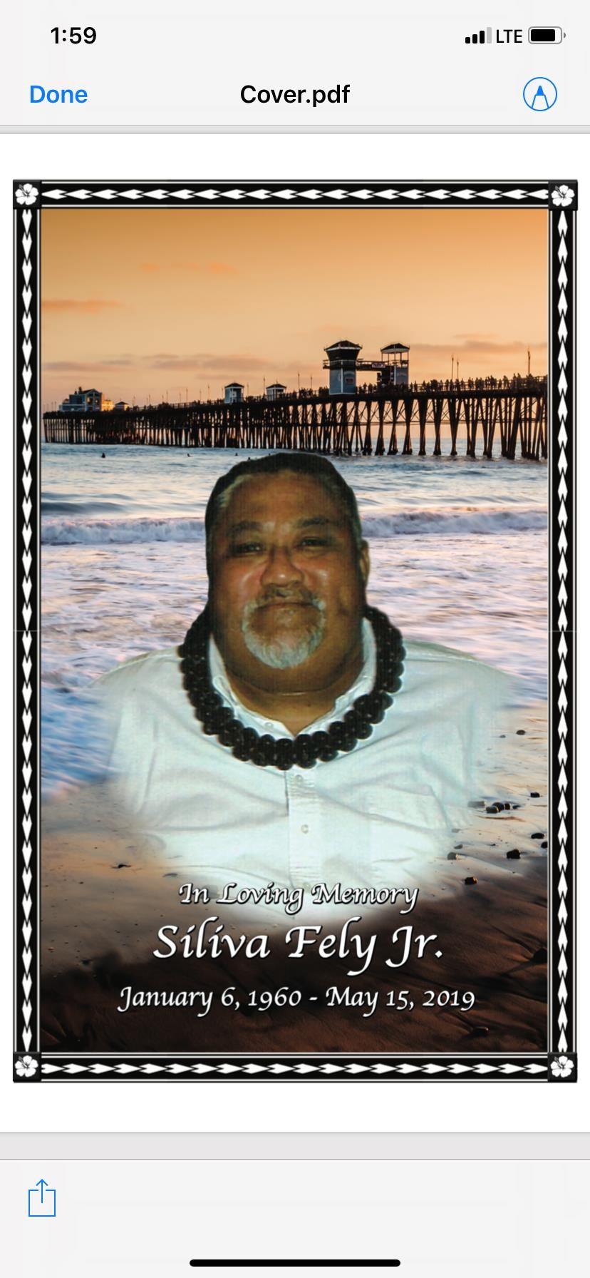 Obituary of Siliva Fely Jr