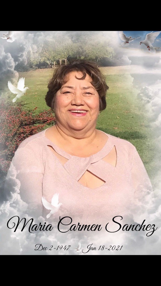 Obituary of Maria Carmen Sanchez
