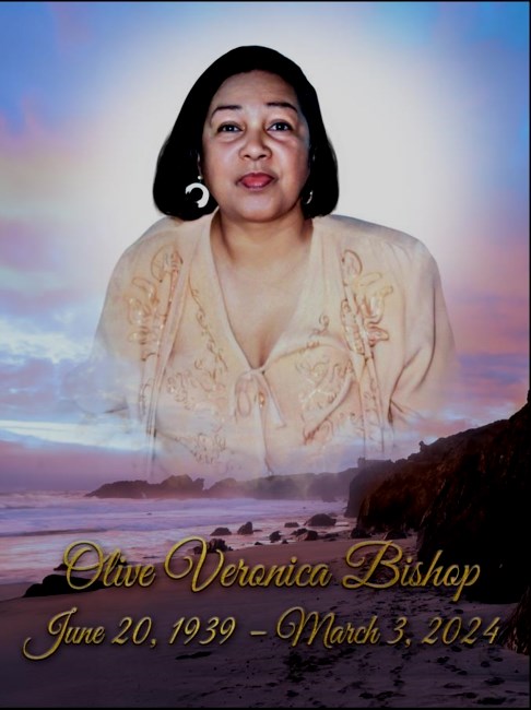Obituary of Olive Veronica Bishop