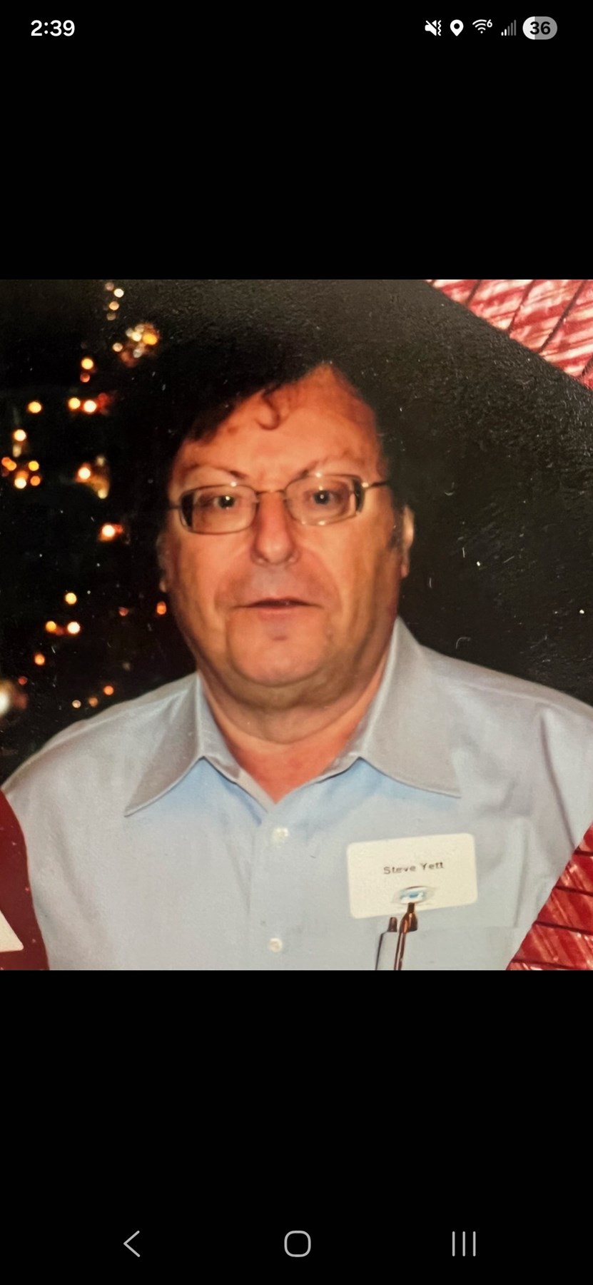 Obituary of Steven Porter Yett