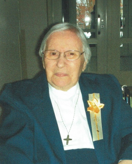 Obituary of Soeur Françoise Ranger