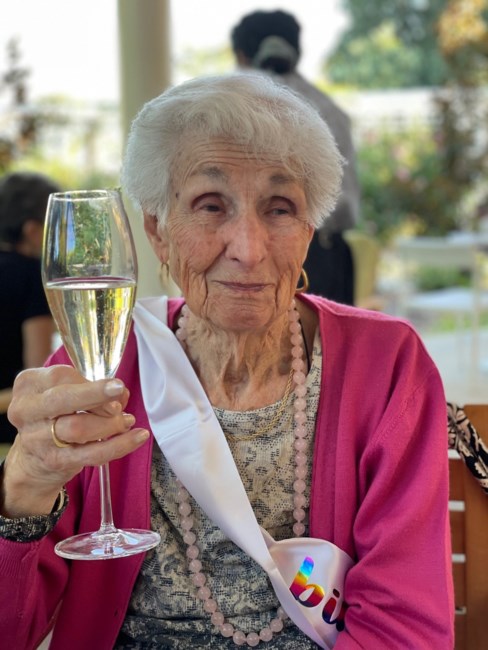 Obituary of Alma Angelina Bonino