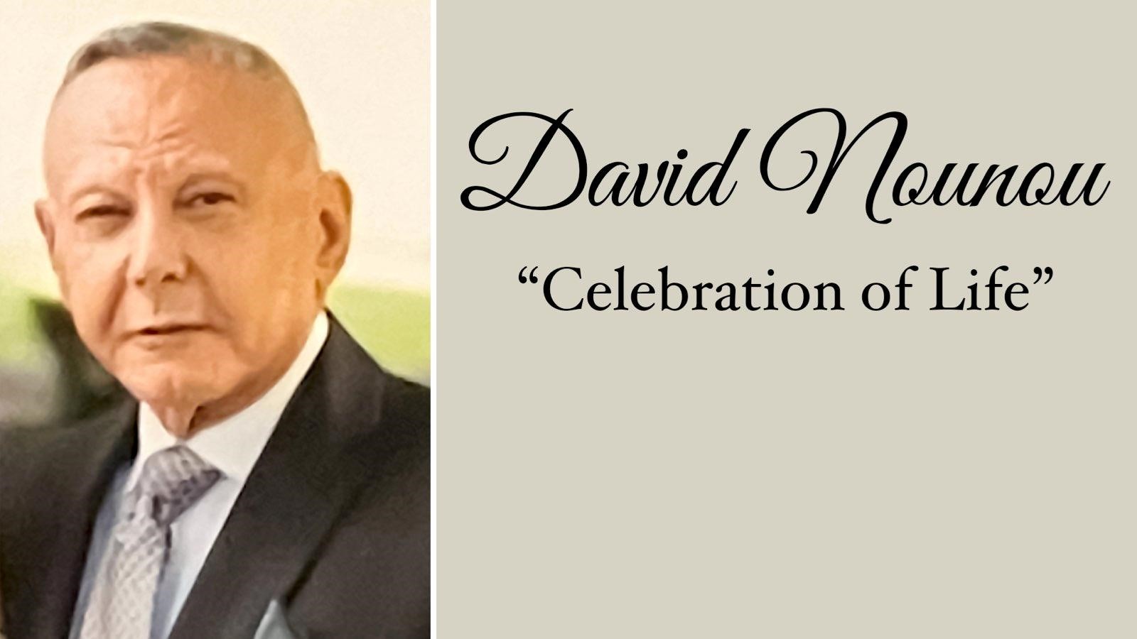 Obituary of David Nounou