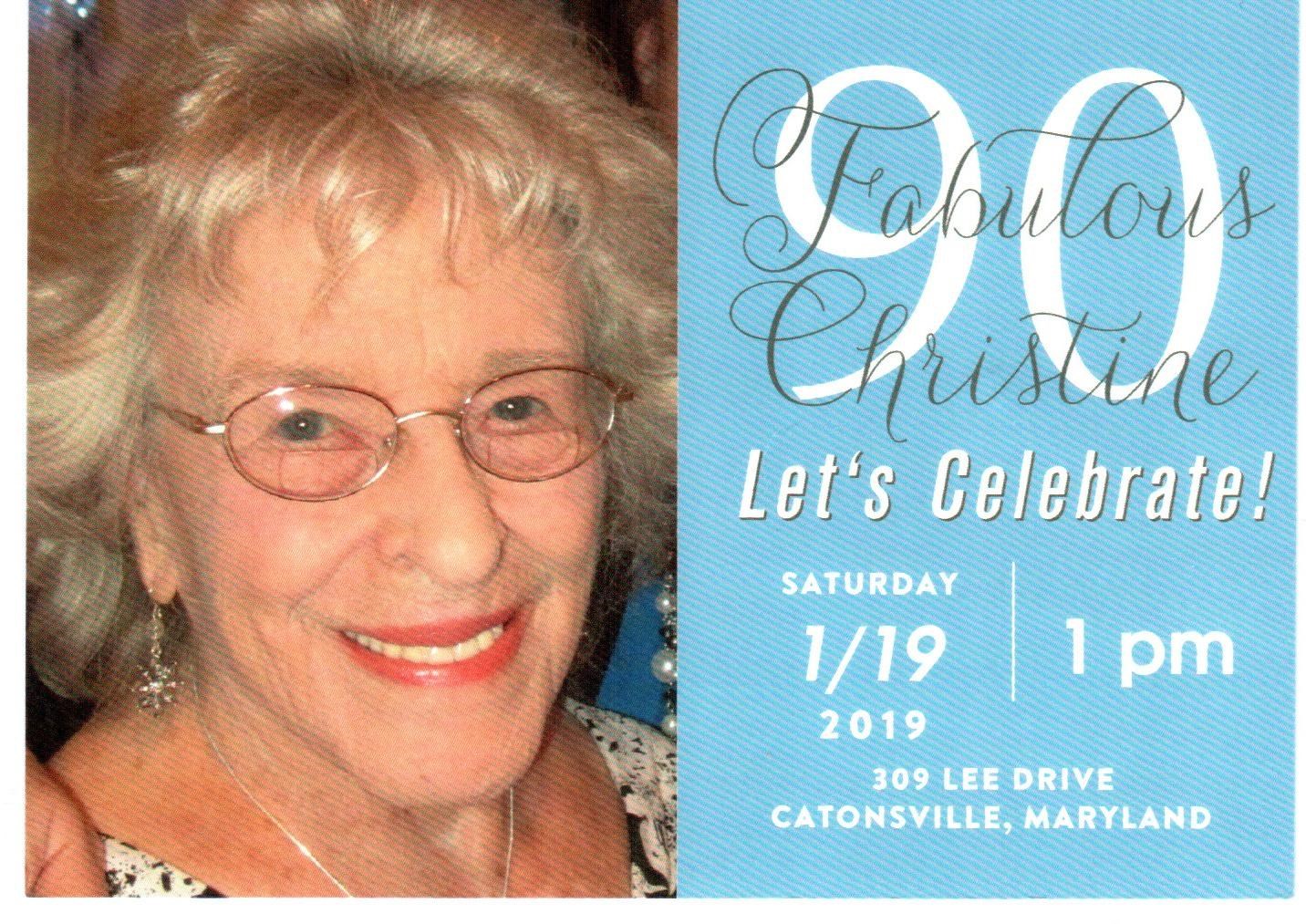 Obituary of Christine Marie Mulligan