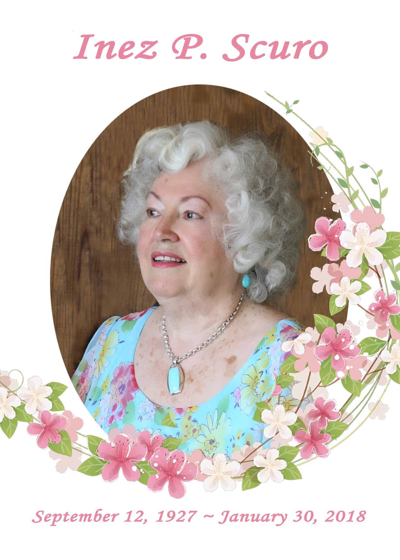 Inez Scuro Obituary - Roseville, CA