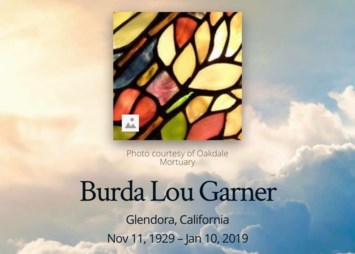 Obituary of Burda Lou Garner