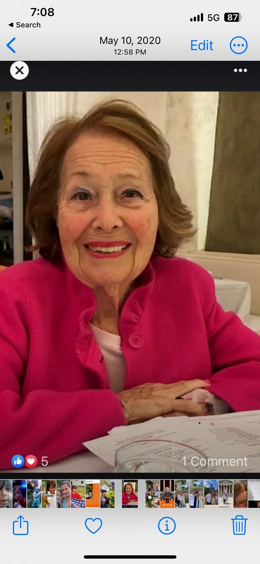 Avis de décès de Inez Simens