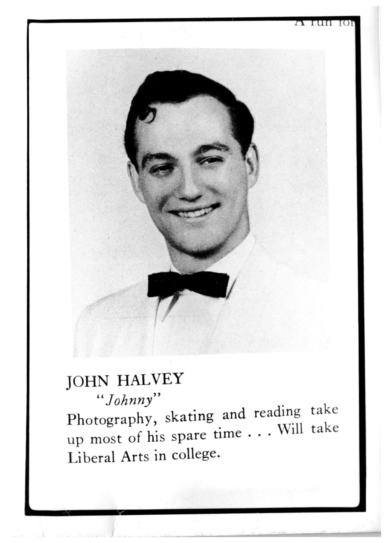 Obituary of John A. Halvey