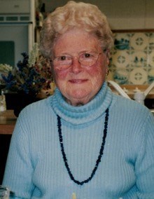 Obituary of Bertha van de Walle