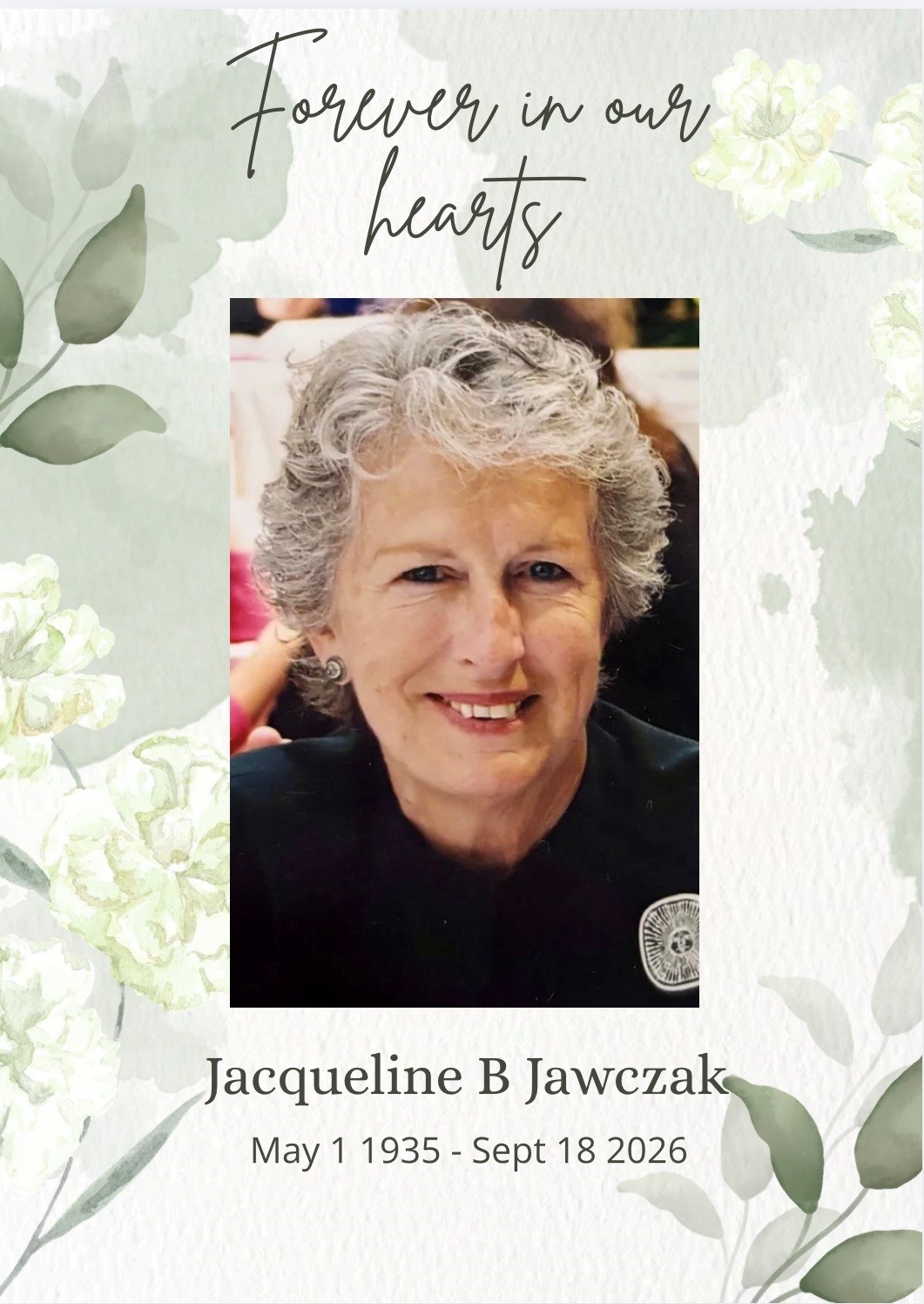 Obituary of Jacqueline J. Perreault