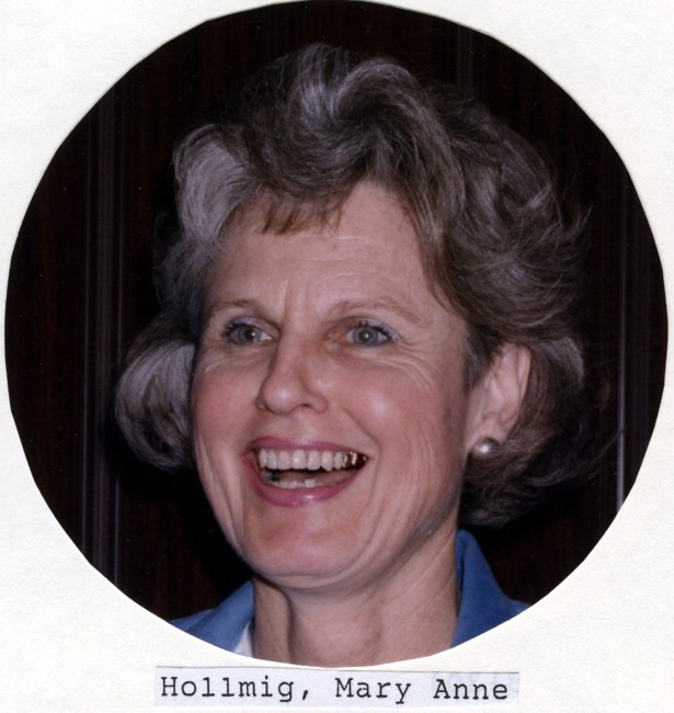 Obituary of Mary Anne Hollmig