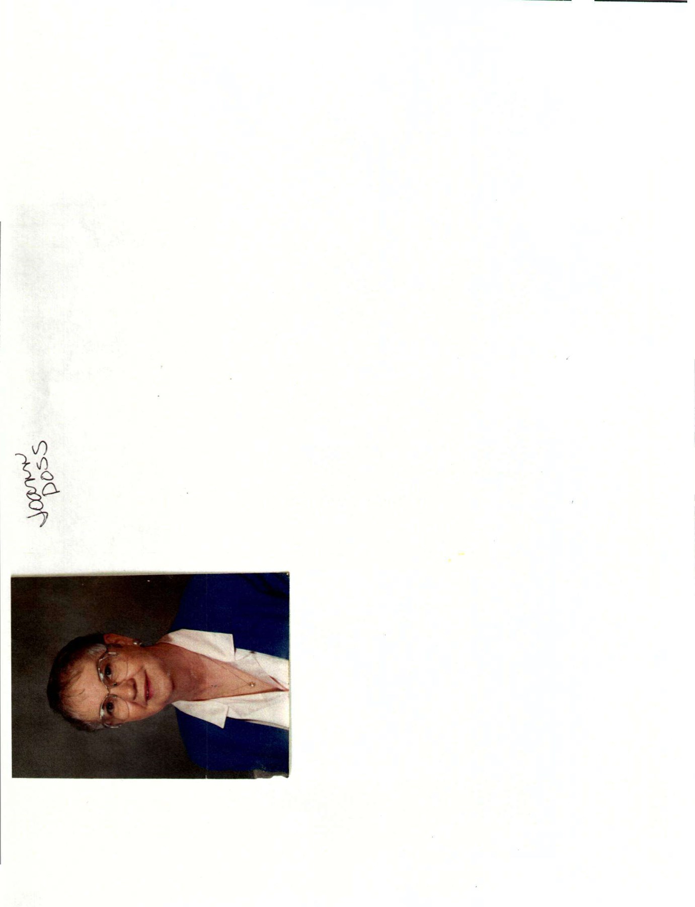 Obituary of Joann Theresa Doss