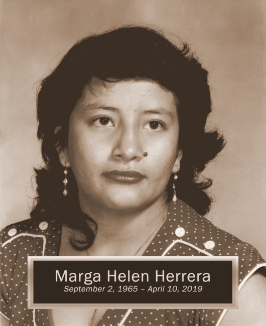 Obituario de Marga Helen Herrera
