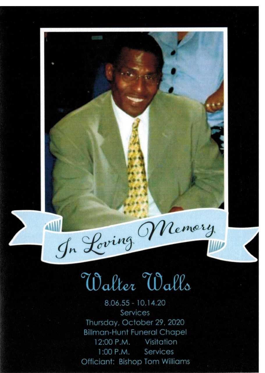 Obituary of Walter Walls