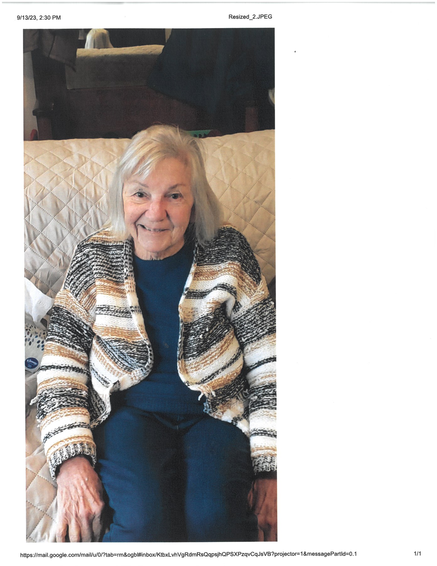 Obituary of Joann May McDowell