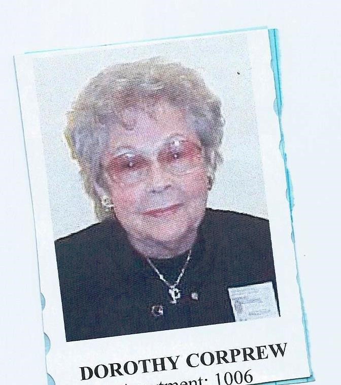 Obituary of Dorothy Elizabeth Corprew