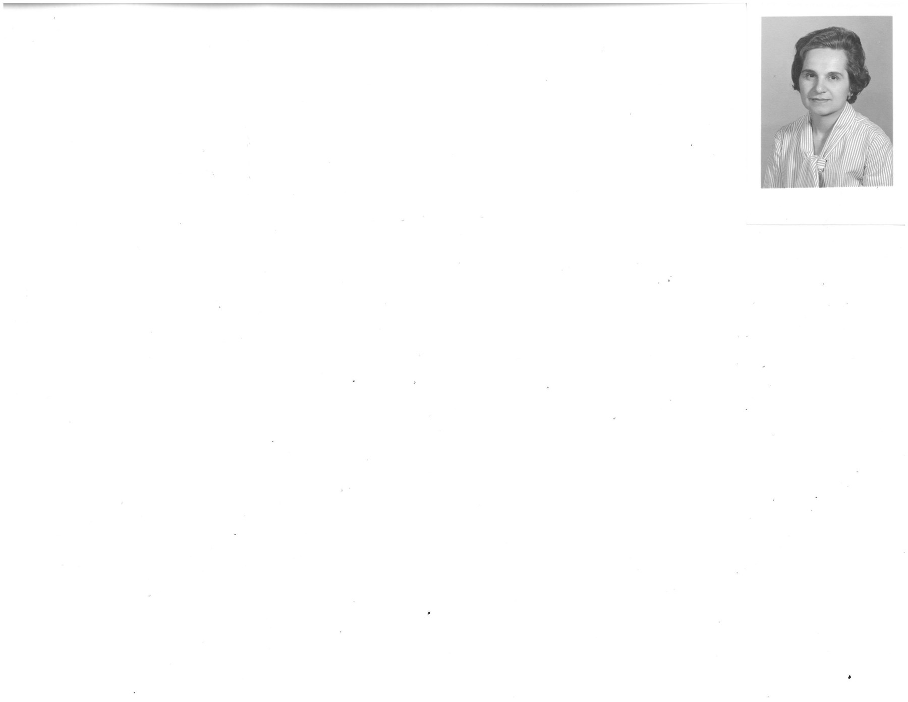 Obituary of Maria Marini