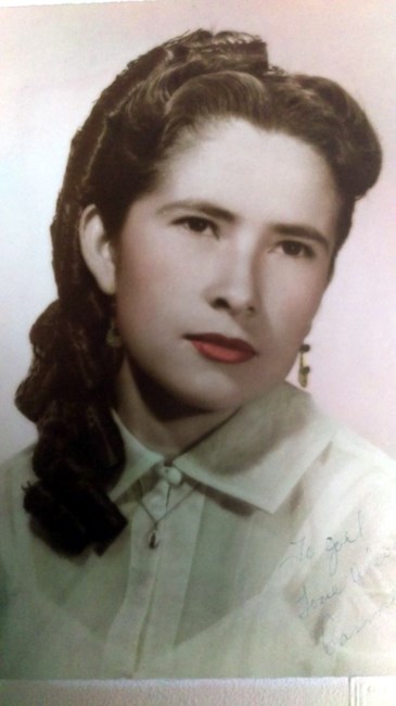 Obituary of Maria Del Carmen Virrey
